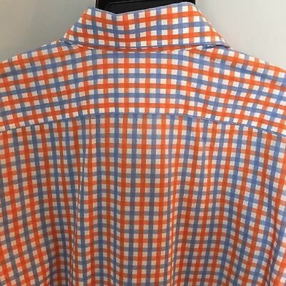 Harry Nicholas shirt sz L, LS FLIP CUFFS casual - Picture 6 of 7